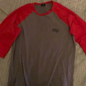 Red obey shirt